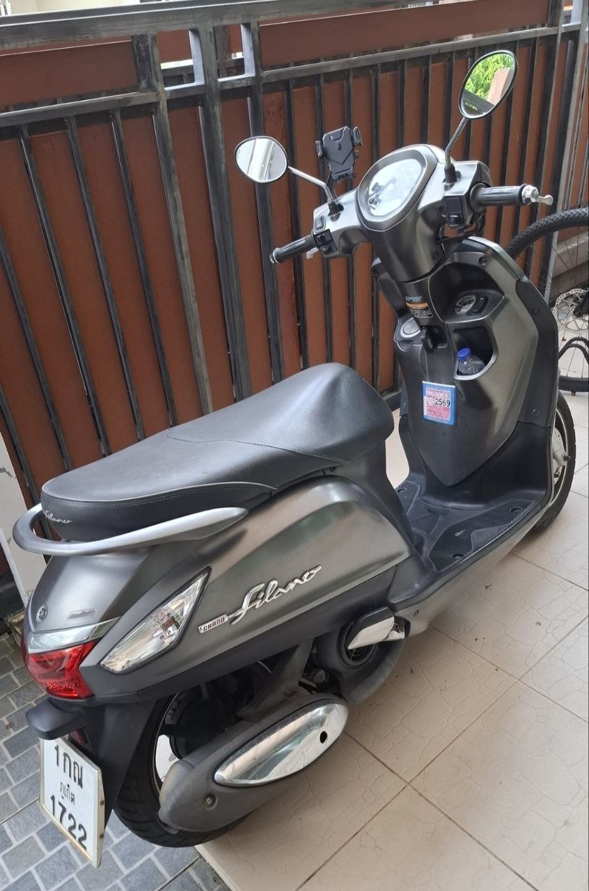 Scooter Yamaha Grand Filano 2017, one owner, greenbook - 32,000 baht (2 of 5)