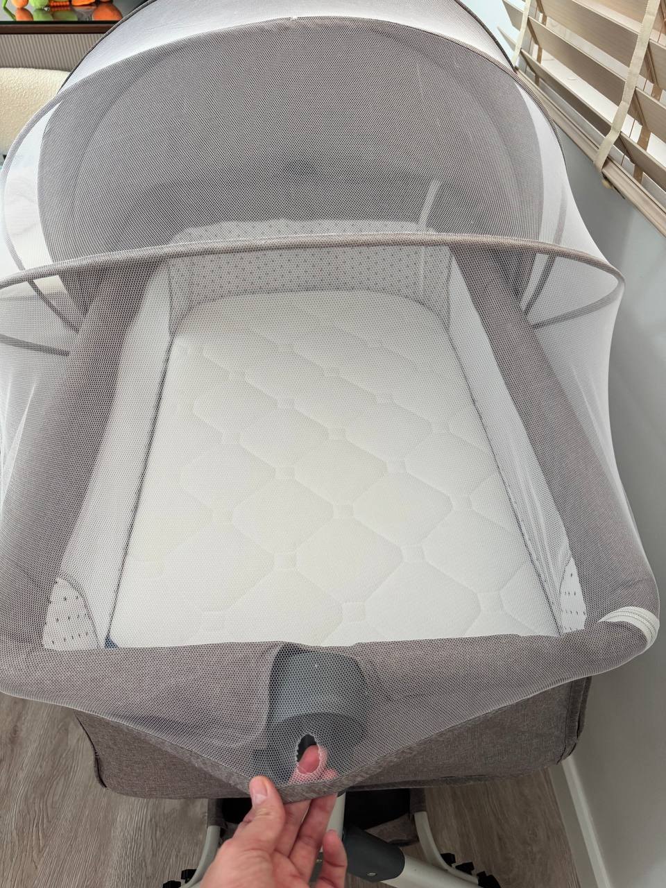 Add-on crib with mattress, mattress in perfect condition - 1,000 baht (2 จาก 3)