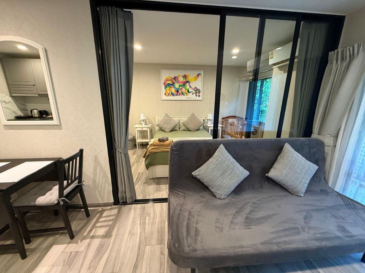 39 m2 apartment in Titl Nai Yang Residences, swimming pools, fitness - 60,000 baht/month (3 of 3)