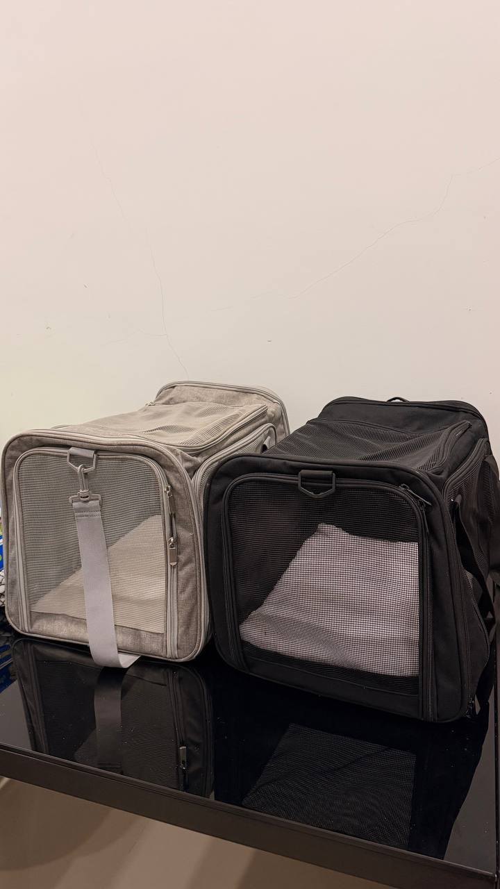 กระเป๋า/กรงเดินทางสำหรับน้องหมาพันธุ์กลาง 2 ใบ ขนาดตามมาตรฐานสายการบิน Aeroflot - 400 บาท (3 из 3)