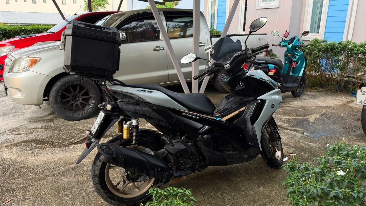 Yamaha Aerox 2022 года, без падений, после ТО - 45 000 бат (5 из 5)