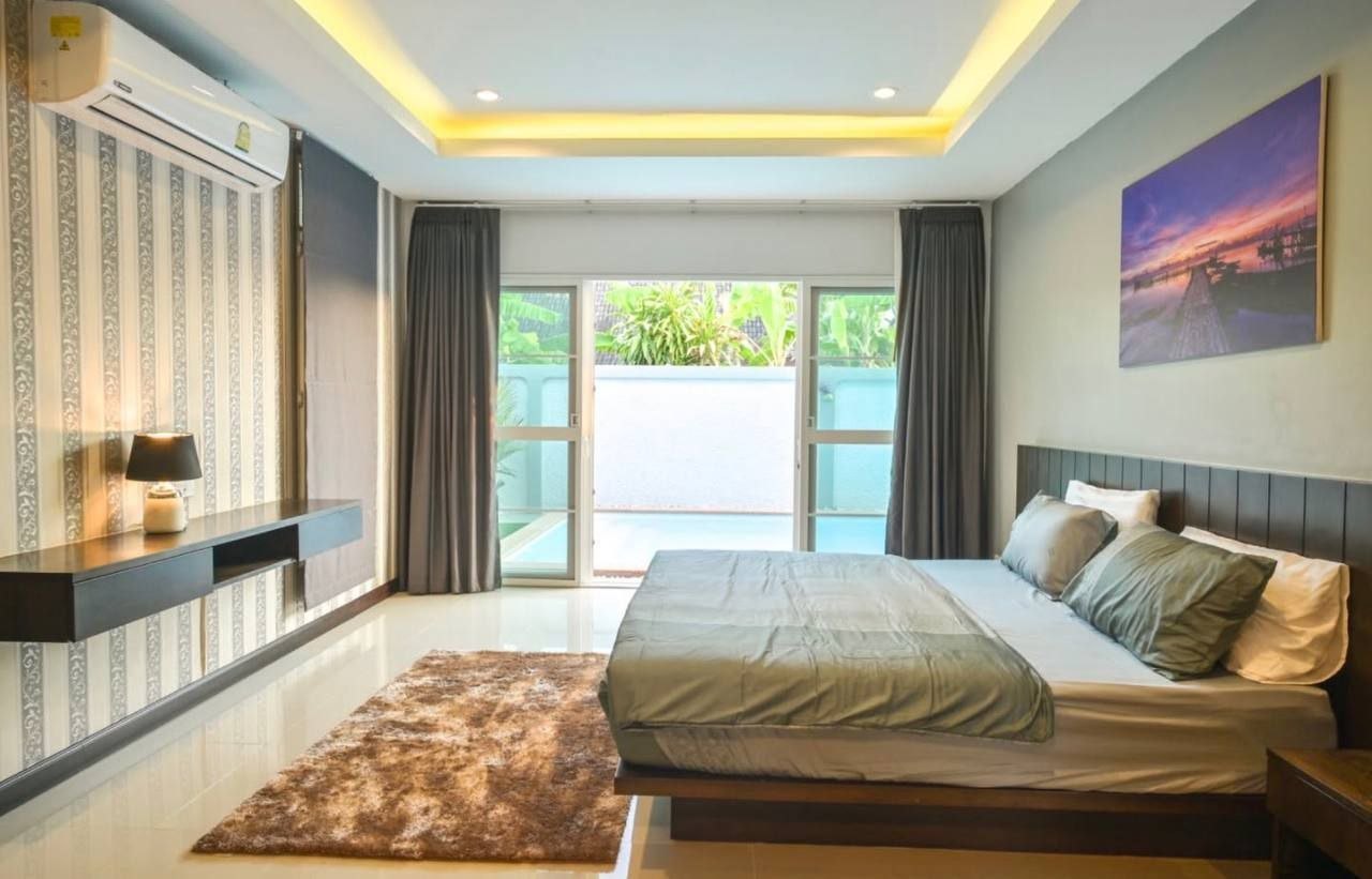วิลล่า 2 ห้องนอน 3 ห้องน้ำ สระว่ายน้ำ 9x4 ม. ที่ฉลอง - 55,000 บาท/เดือน (2 จาก 4)