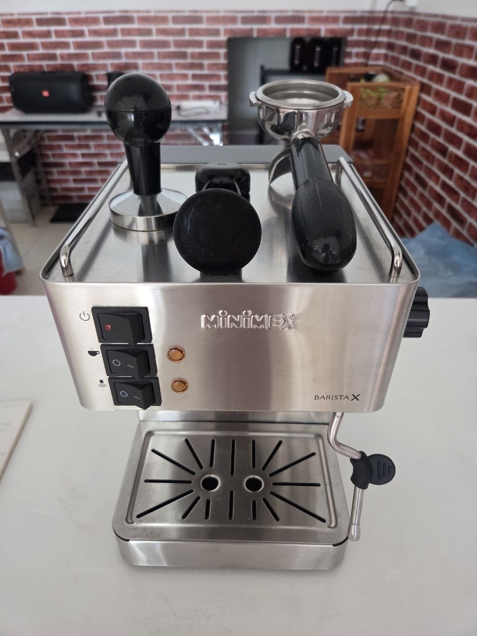 Minimex Barista X coffee machine, almost new, stainless steel - 7,000 baht (2 of 4)
