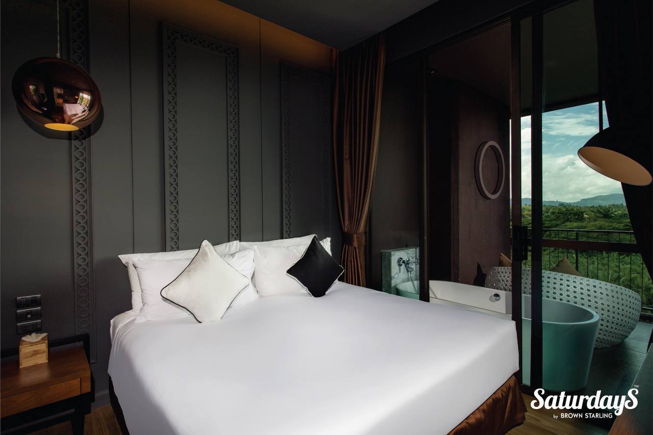 1-room apartment, Naiharn, annual contract - 55,000 baht/month (2 จาก 6)