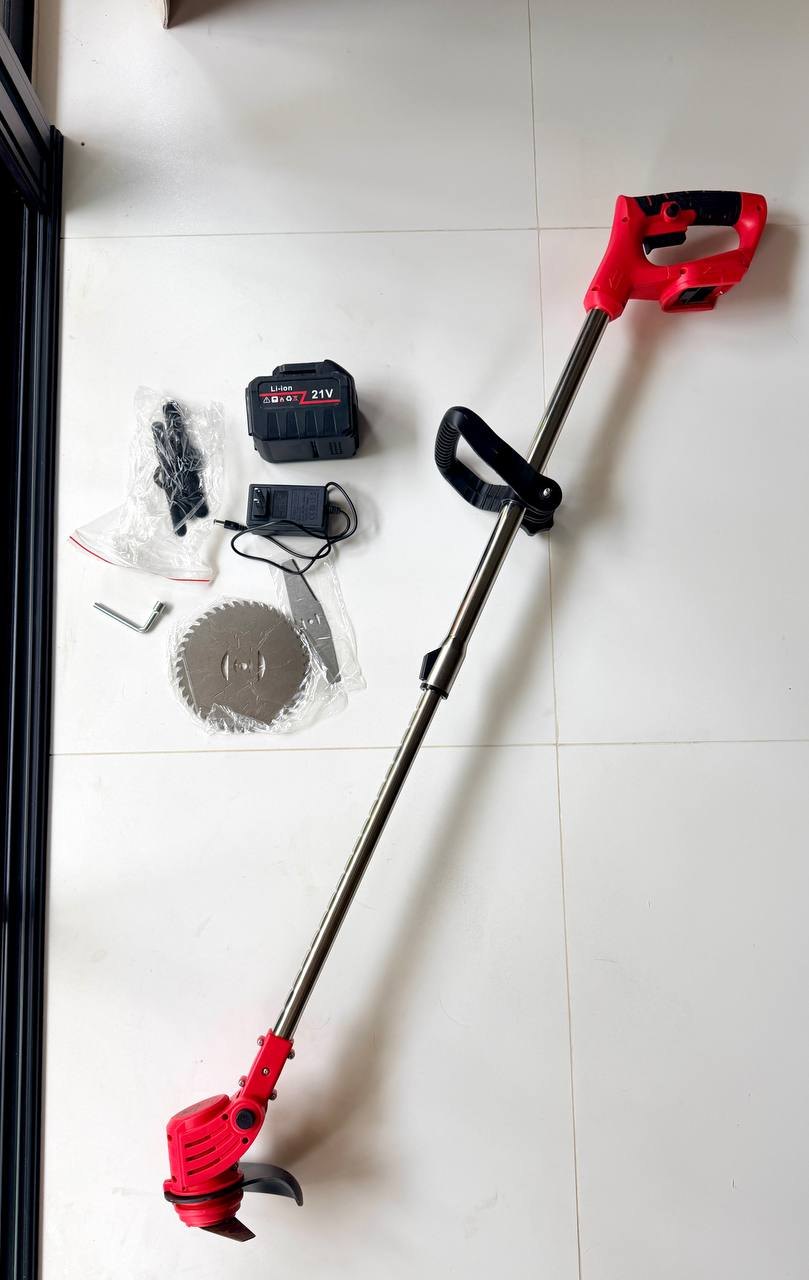 Lawn trimmer, telescopic handle, almost new - 350 baht (2 из 3)