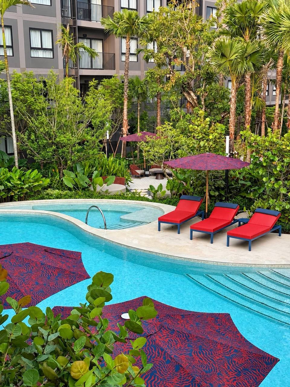Apartment, 1 bedroom, 28 m2, The Base Cherngtalay - 24,000 baht/month (8 of 8)