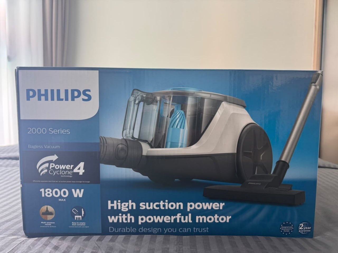 Vacuum cleaner Philips 2000 Series 1800 W, new - 1350 baht (2 of 3)