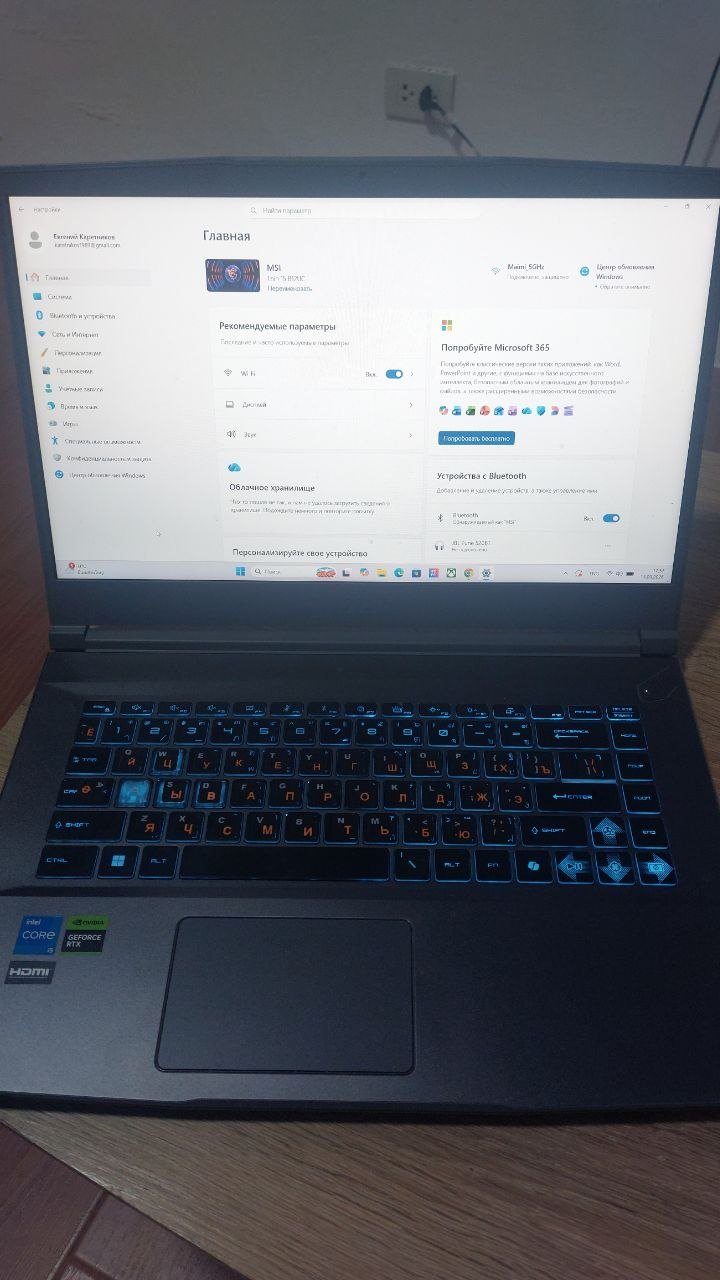 MSI Thin 15 B12UC Laptop, i5-12450H, RTX 3050, 512GB SSD - 13,800 Baht (2 of 3)