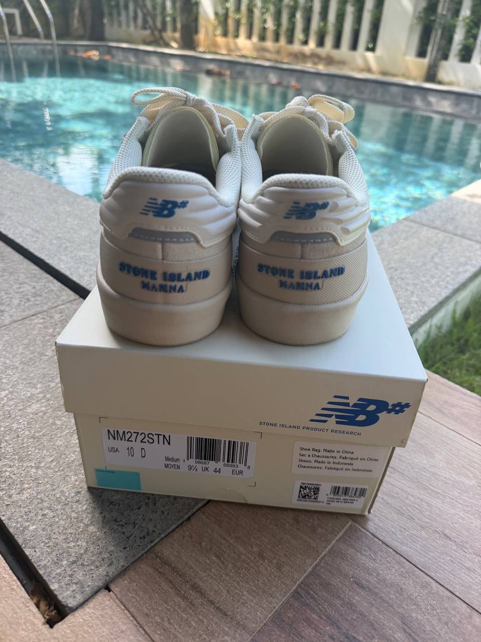 รองเท้าผ้าใบ Stone Island x New Balance 272 Ivory ไซส์ EU 44 ของแท้ - 6900 บาท (3 จาก 4)