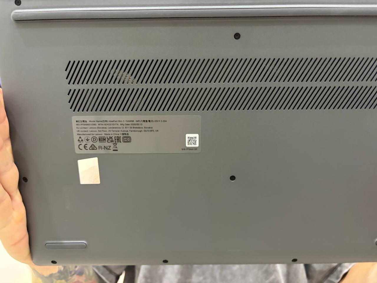 Laptop Lenovo IdeaPad Slim 3, Ryzen 5, 16 GB DDR5, SSD 500 GB - 20,000 baht (2 из 4)