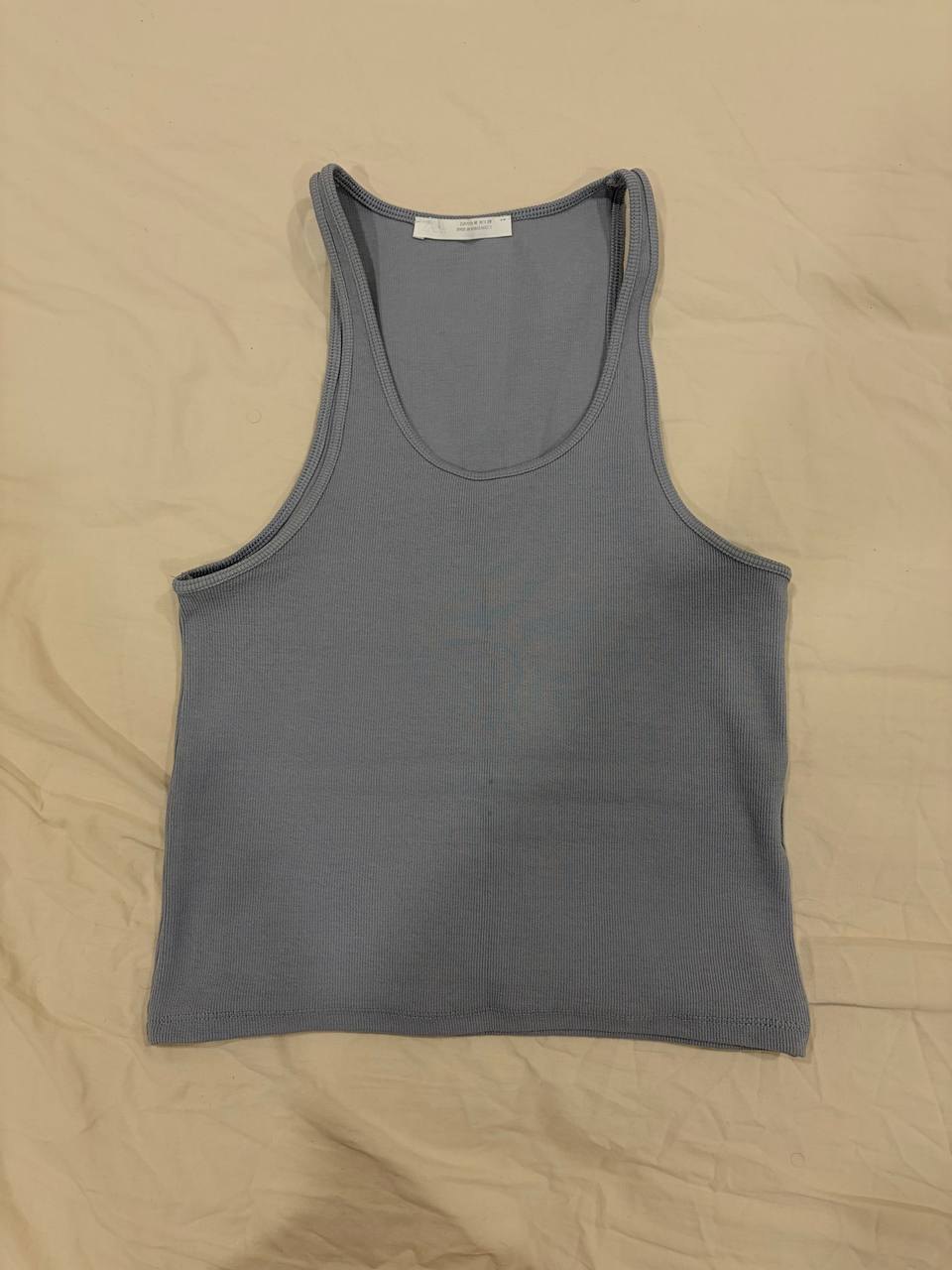 ท็อป Zara สีเทา คอสูง ไซส์ S - 200 บาท (2 จาก 3)