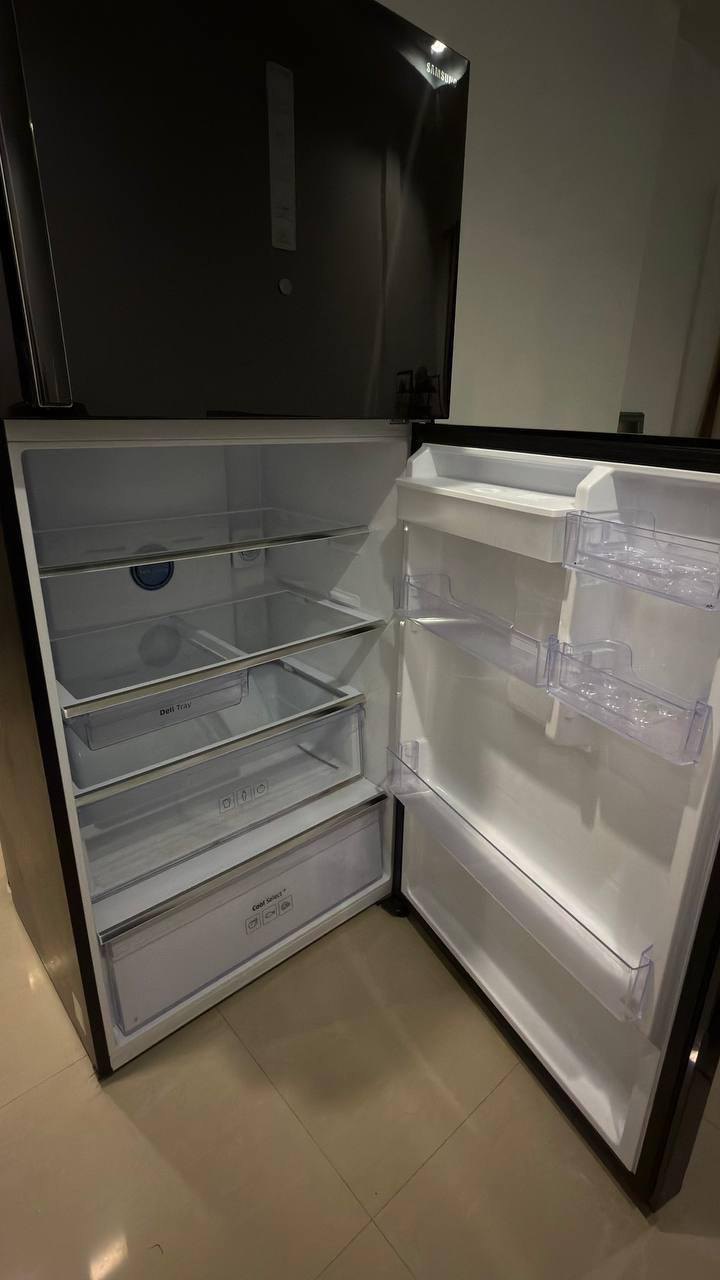 Refrigerator Samsung RT62K7350BS, 186 cm, inverter, dispenser - 12,000 baht (3 of 3)