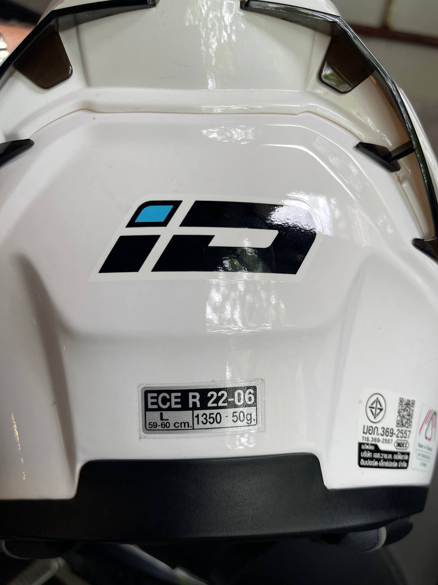 Two INDEX motorcycle helmets with visors, S/M and L - 850 baht (4 of 4)