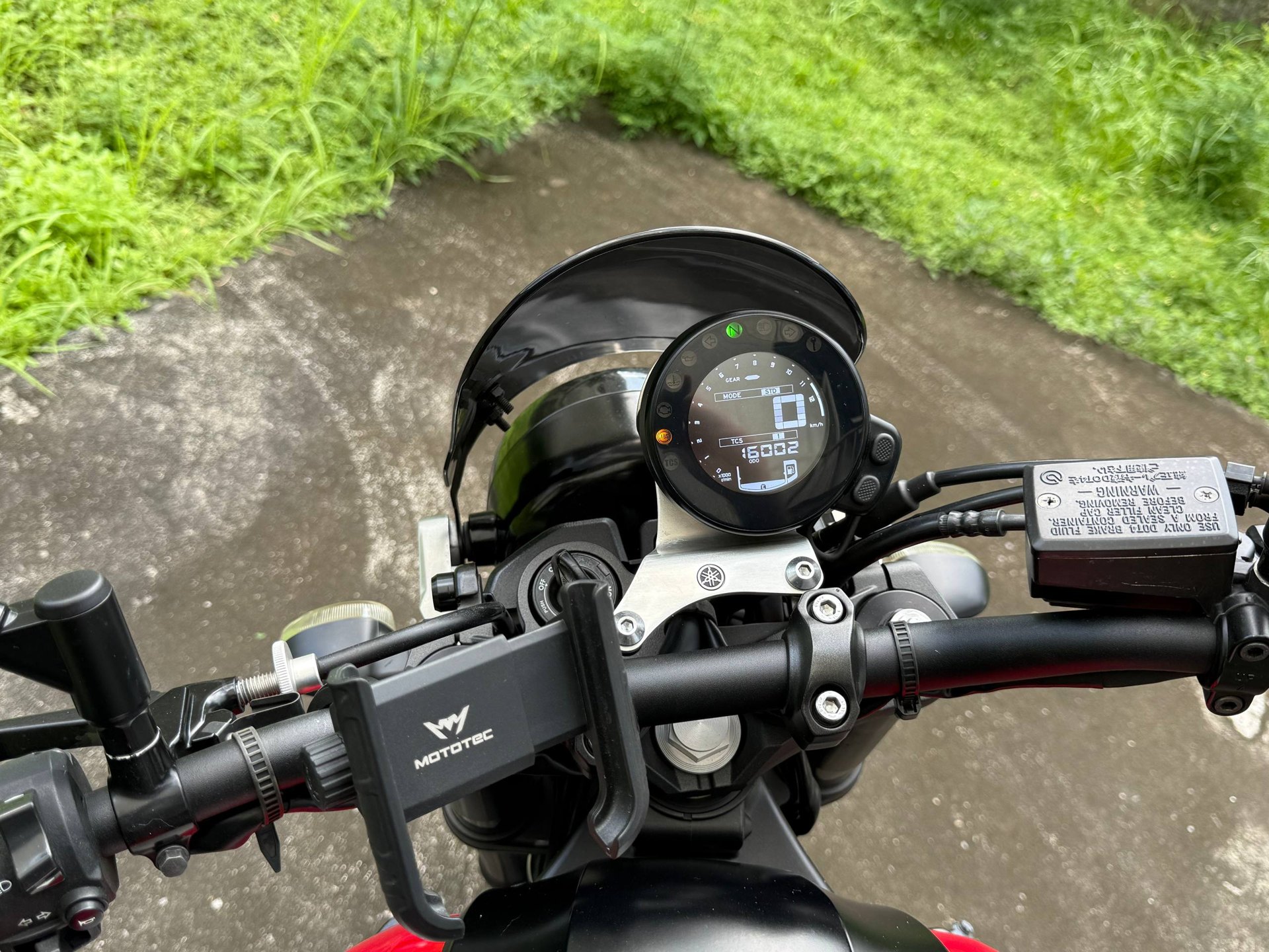 Yamaha XSR900 ปี 2018 เลขไมล์ 16,000 กม. เล่มเขียว - 160,000 บาท (5 จาก 5)