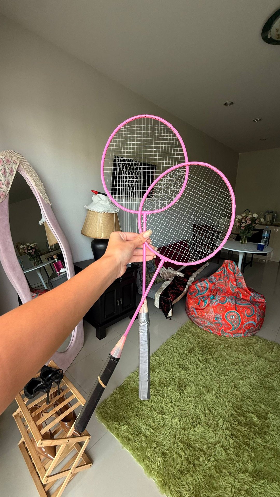 Badminton rackets and 6 new shuttlecocks - 700 baht (2 из 2)