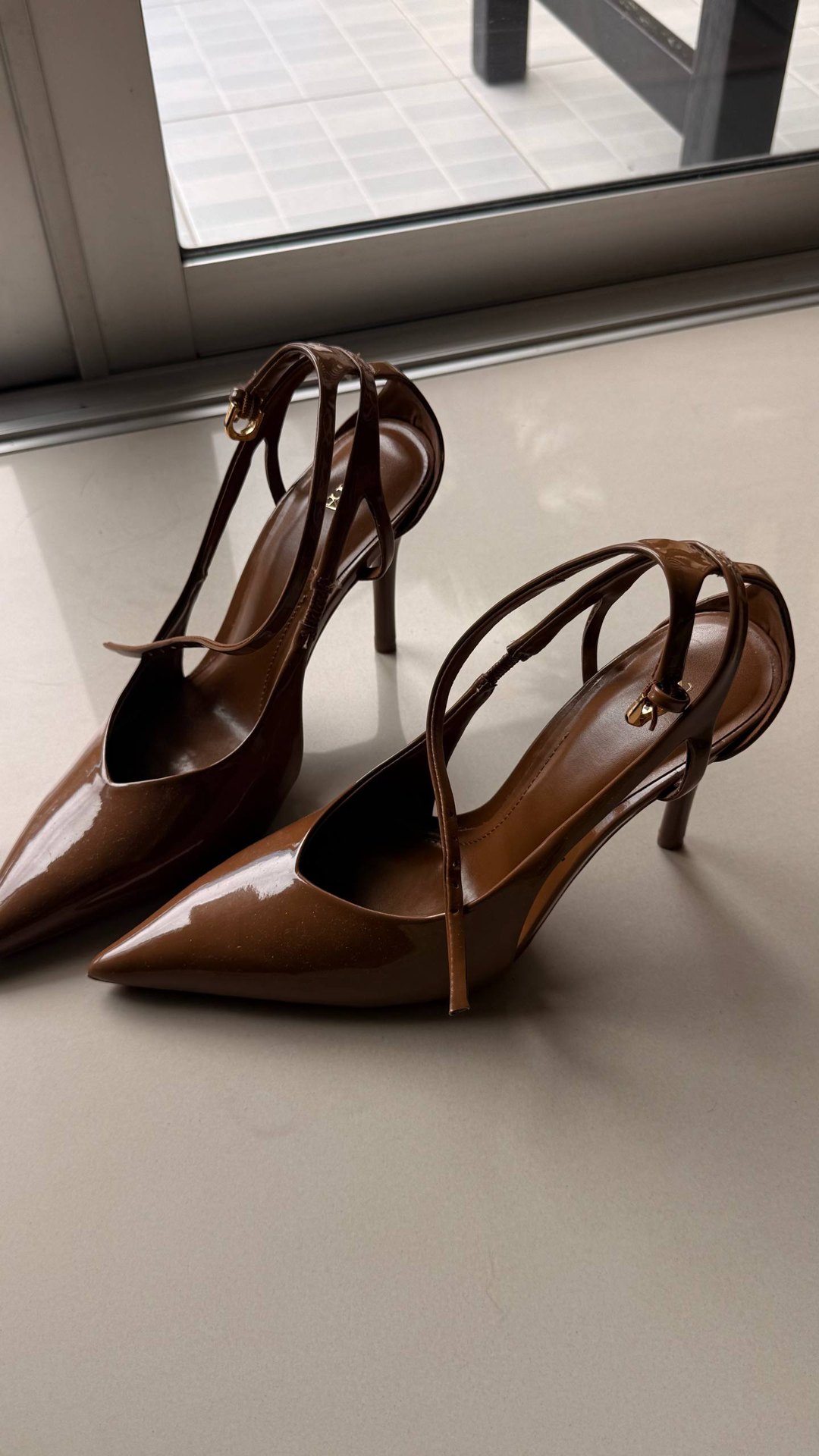 Туфли на каблуке Zara, 37 размер, новые - 1 000 бат (3 of 3)