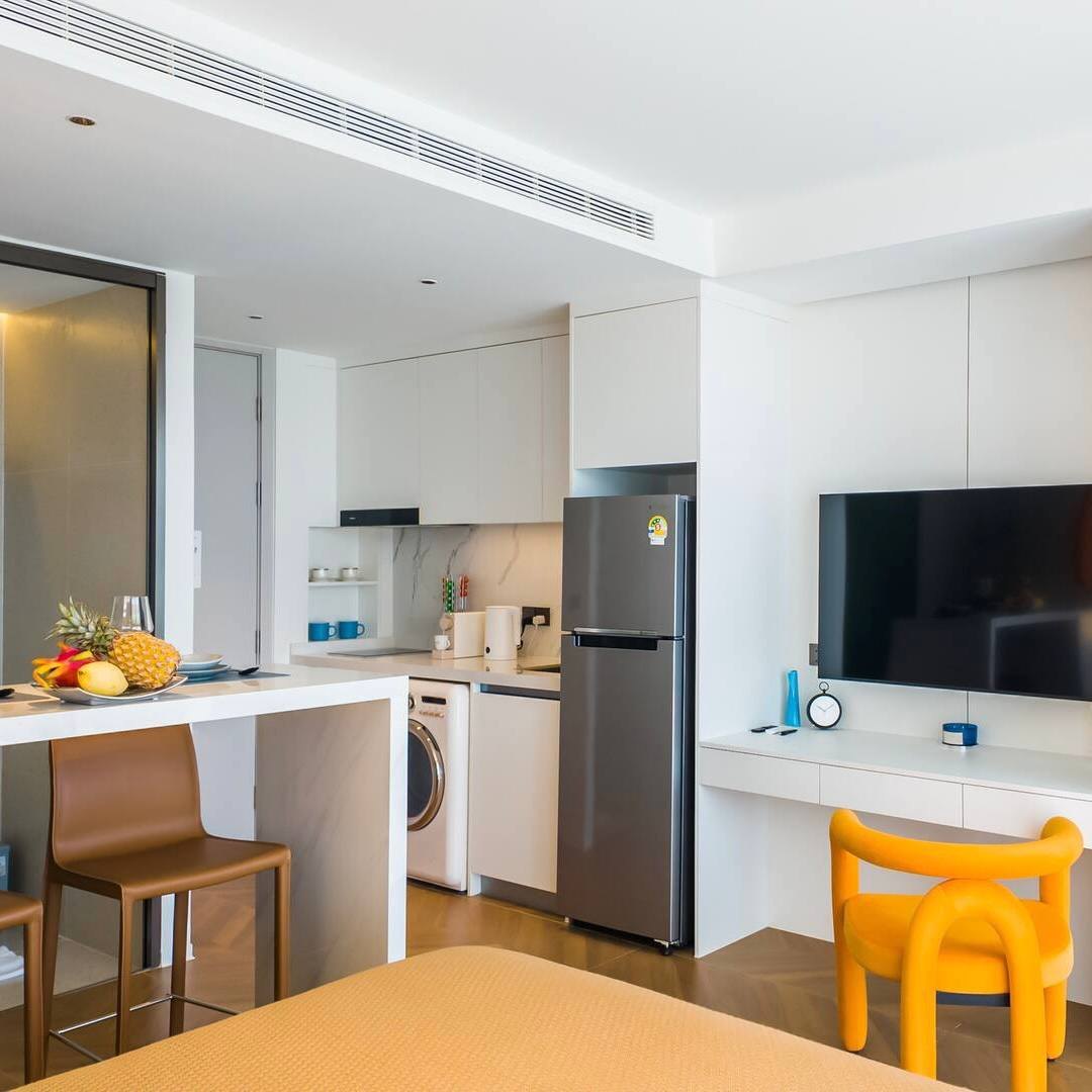 Studio on the first line in Bangtao, Layan Beach - 35,000 baht/month (3 of 5)