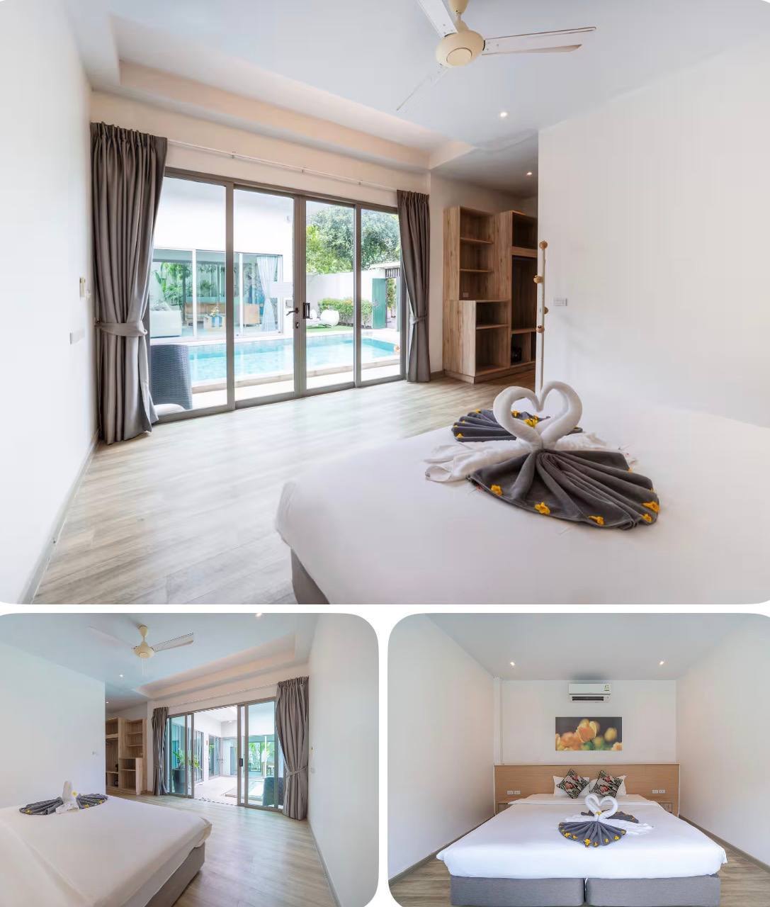 Villa 4 bedrooms with pool, Bang Tao, 4 bathrooms - 290,000 baht/month (4 จาก 8)