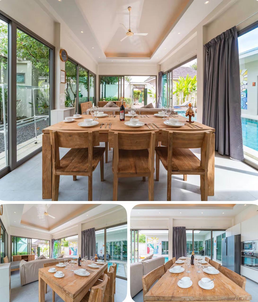 Villa 4 bedrooms with pool, Bang Tao, 4 bathrooms - 290,000 baht/month (3 จาก 8)