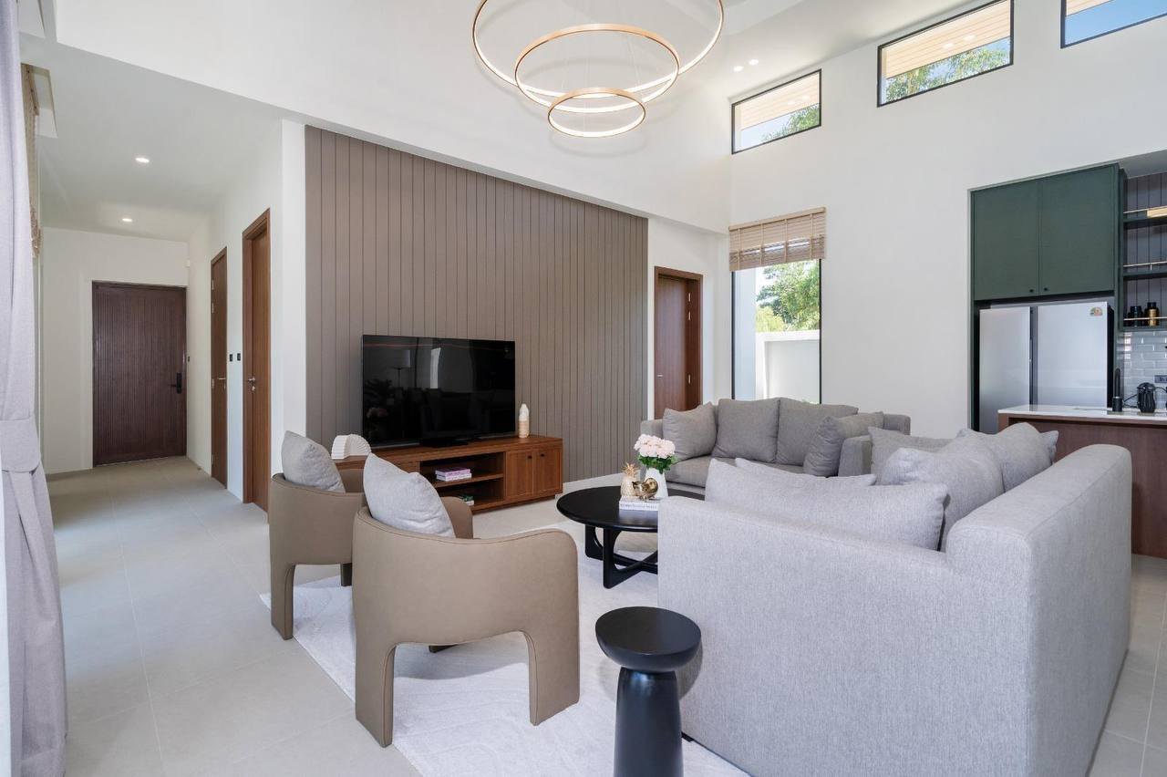 Villa for rent, 4 bedrooms, 6 bathrooms, swimming pool, annual contract - 290,000 baht/month (6 จาก 8)