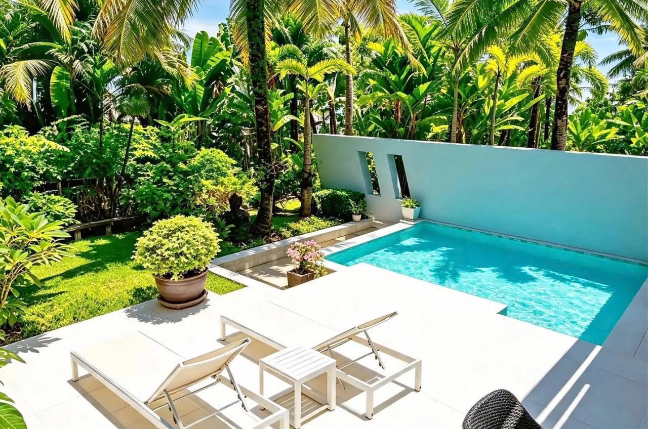 Villa in Mandala Condominium, 2 bedrooms, private pool, annual contract - 170,000 baht (3 из 8)