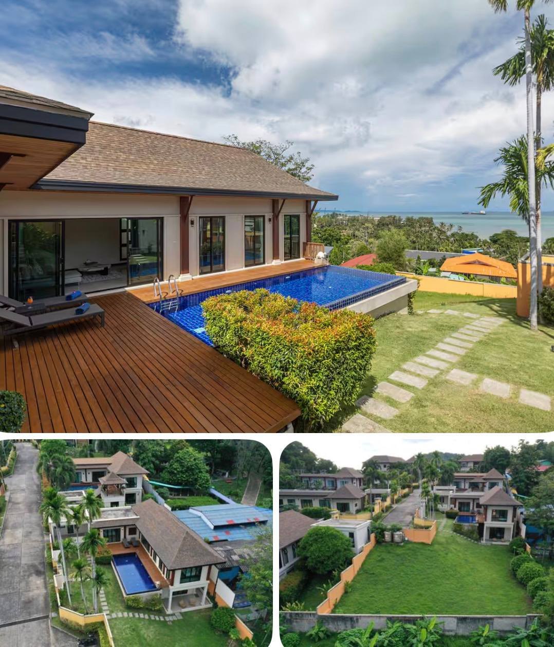 Villa 3 bedrooms, sea view, pool, Ao Yon - 270,000 baht/month (7 จาก 8)