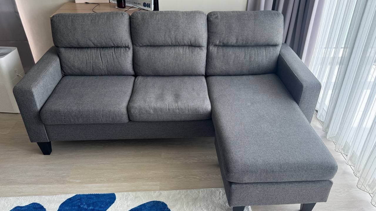 Corner sofa, excellent condition, 195x140 cm - 6,000 baht (5 of 5)