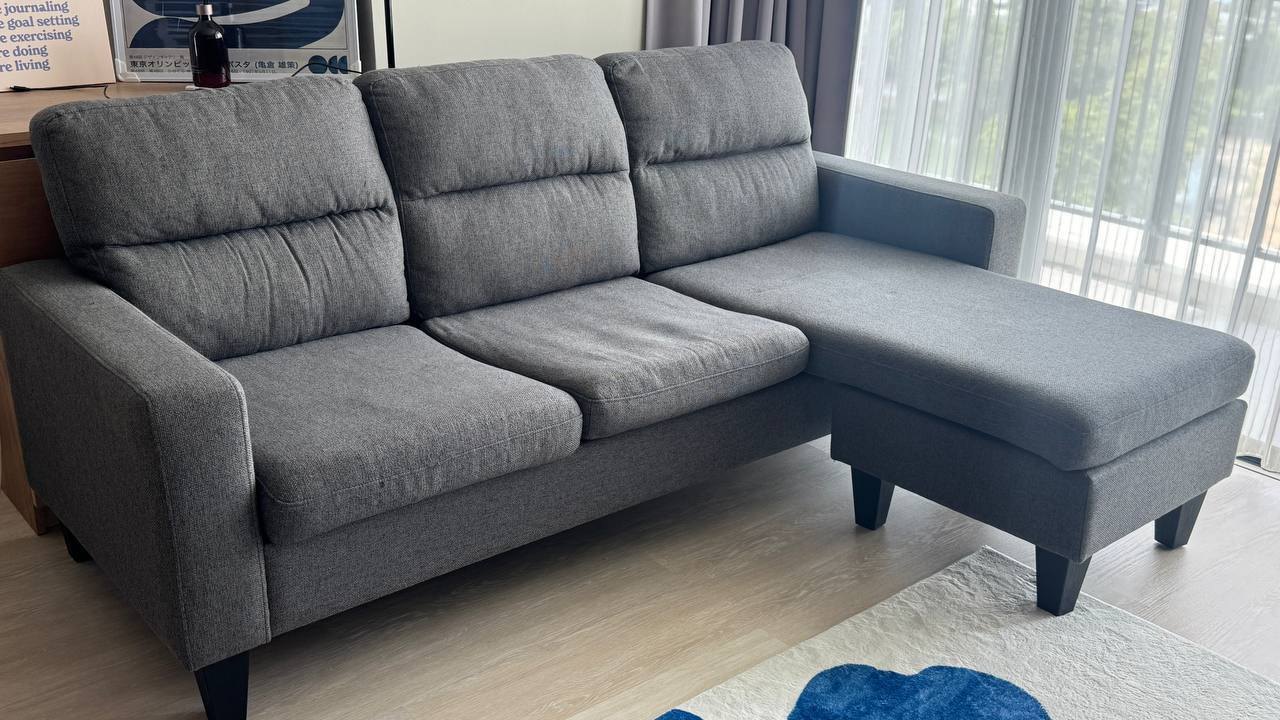 Corner sofa, excellent condition, 195x140 cm - 6,000 baht (2 of 5)