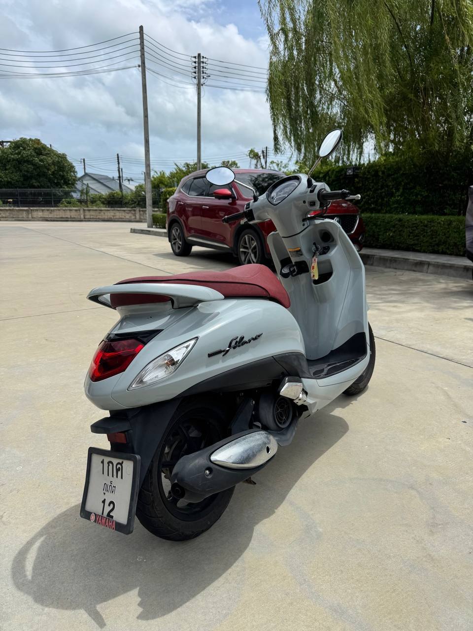 Yamaha Grand Filano 2022, gray, mileage 11,000 km - 43,000 baht (2 of 5)