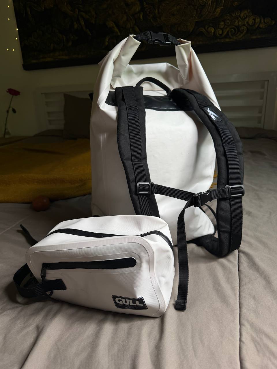 GULL bag set, waterproof backpack and small bag - 1,750 baht (2 of 3)
