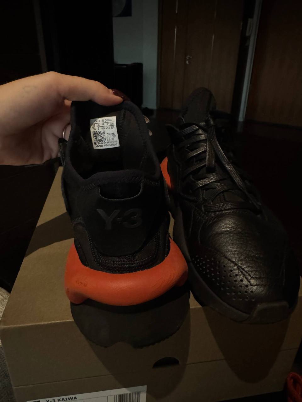 Adidas Y-3 Kaiwa sneakers, black, size 40.5 - 9000 baht (3 of 4)