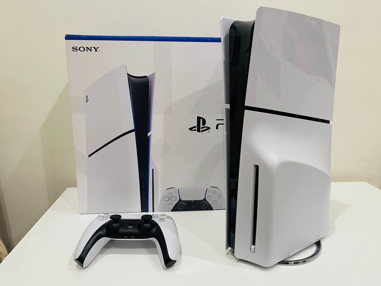 PS5 Slim Disc Edition, purchased a year ago, full set - 25,000 baht (5 จาก 5)