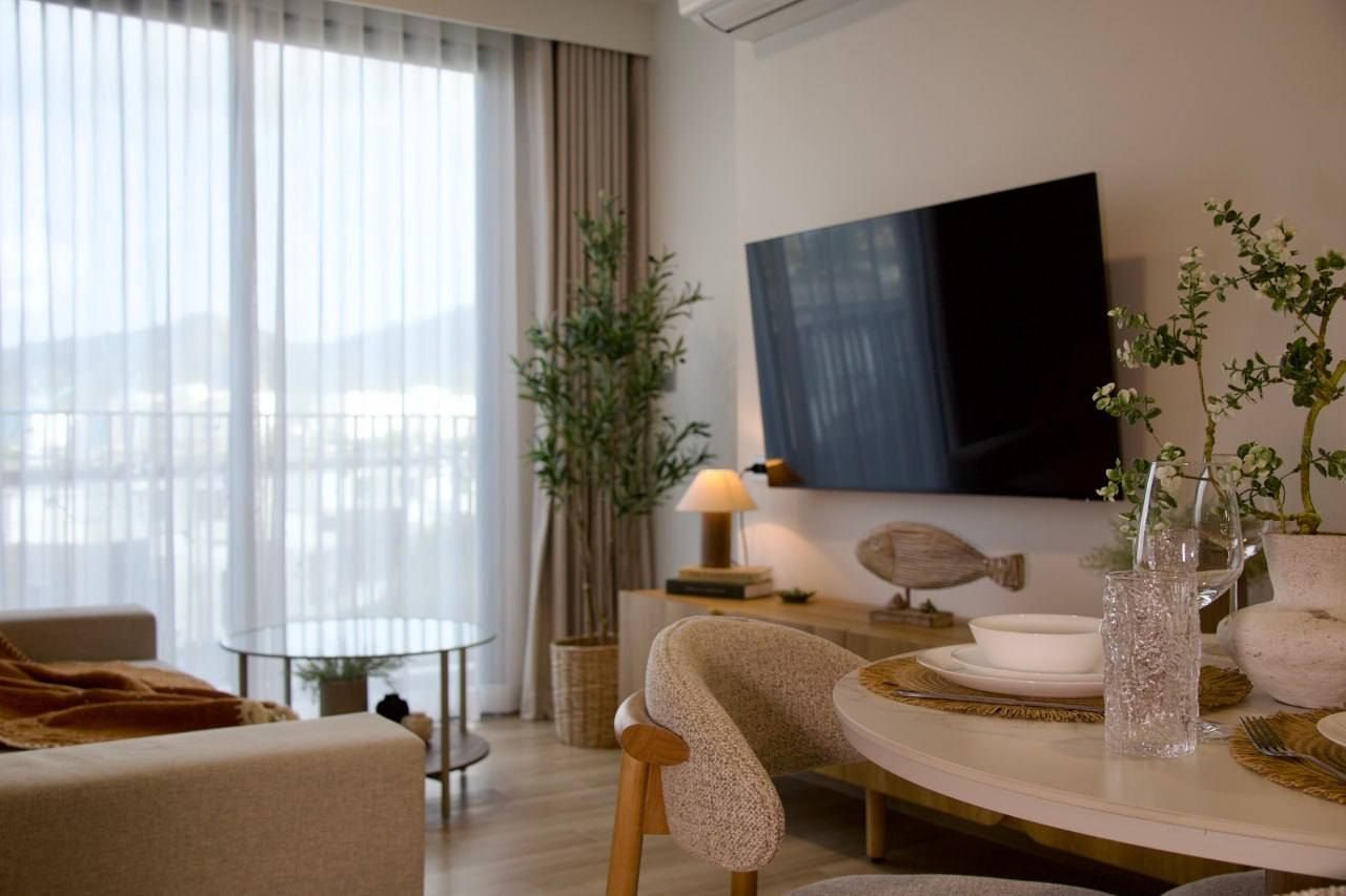 Apartment 2 bedrooms, 52 m2, Skypark Celeste, Laguna - 55,000 baht/month (2 of 8)