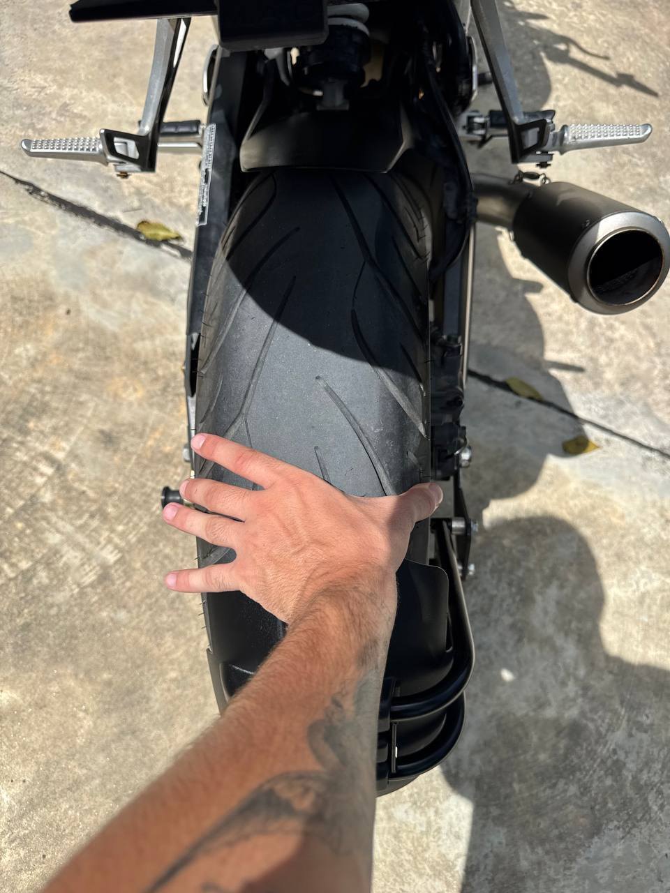 Motorcycle Honda CB650F 2016, mileage 43 000 km, silencer SC-project - 68 000 baht (2 of 4)