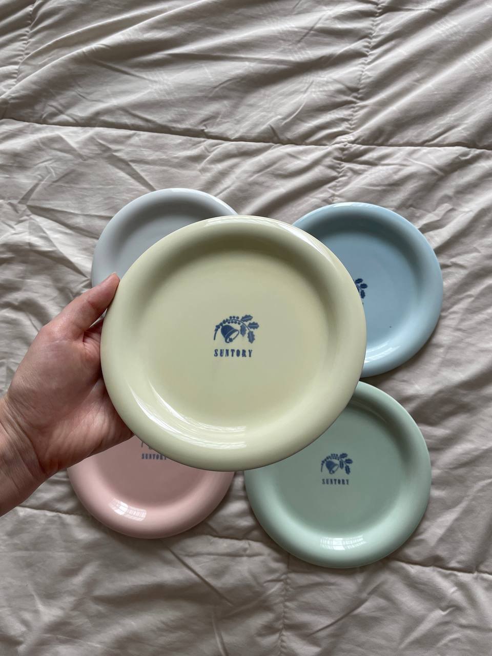 Suntory snack plate set, 5 pcs, 16.5 cm - 350 baht (2 of 2)