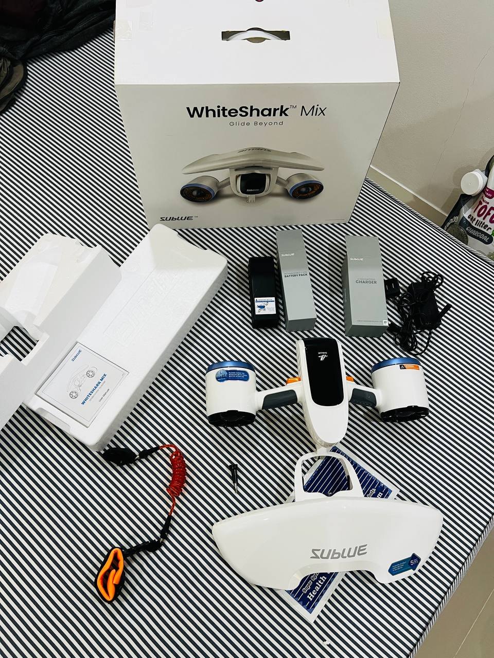 Underwater scooter WhiteShark Mix (Sublue), full set - 7,000 baht (2 of 2)