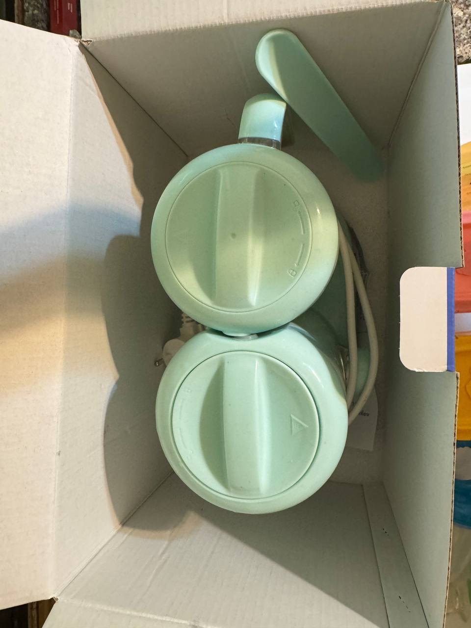 Set for baby food: blender-steamer, nibblers, spoons, jars - 500 baht (3 of 5)