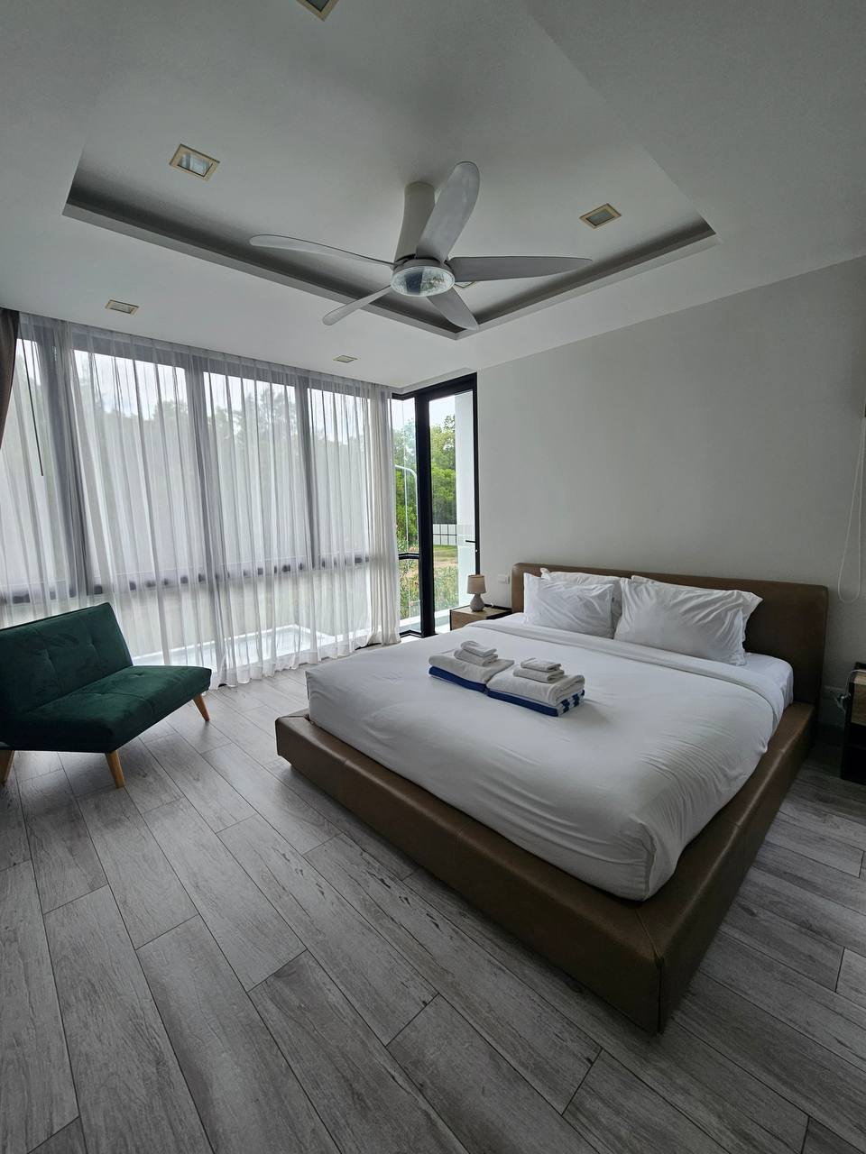 Villa, 3 bedrooms, private pool, annual contract - 100,000 baht/month (5 из 8)