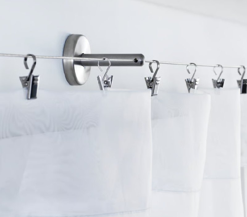 Six Ikea STENFRÖ curtains, 145x250 cm, almost new - 1,400 baht (5 จาก 5)