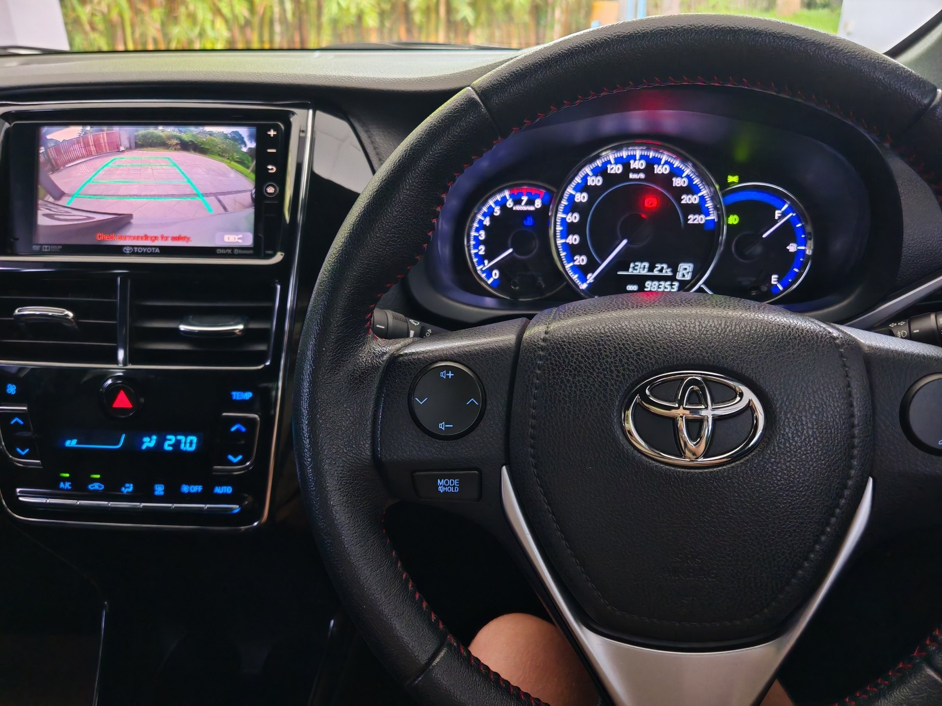 Toyota Yaris G+ ปี 2019 เกียร์ออโต้ วิ่งมาแล้ว 98,000 กม. - 320,000 บาท (5 จาก 5)