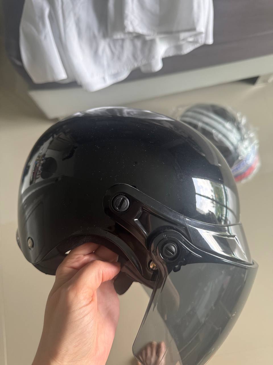 New Honda helmet, 2 pieces in stock - 150 baht (2 of 2)