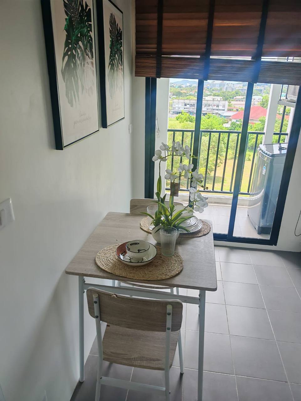1 bedroom apartment in The Base Uptown, 6th floor, swimming pool, gym - 17,500 baht/month (4 จาก 8)