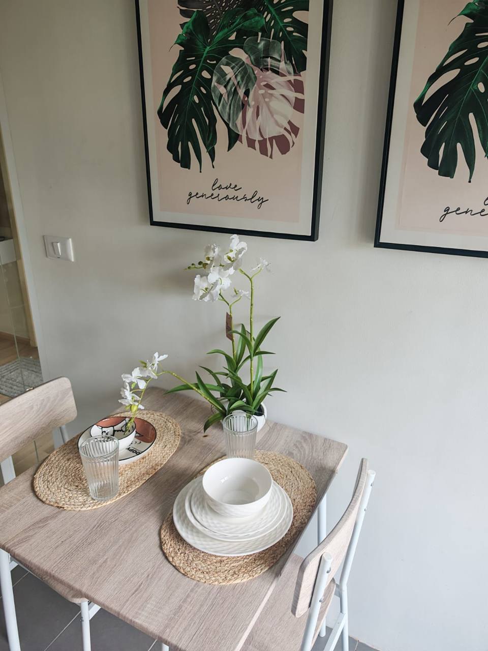คอนโด 1 ห้องนอน ใน The Base Uptown ชั้น 6 มีสระว่ายน้ำ ฟิตเนส - 17,500 บาท/เดือน (3 из 8)