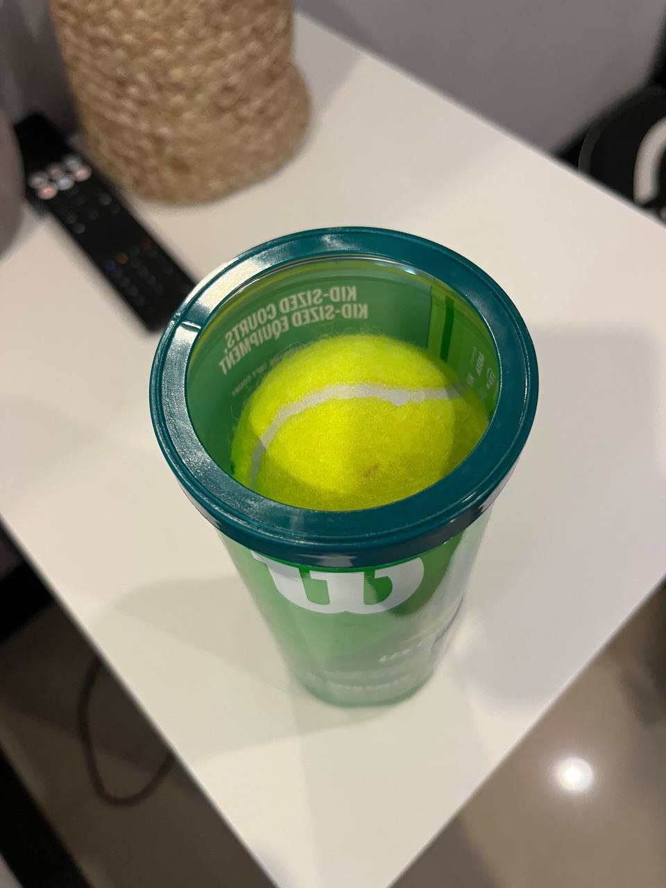 Stage 1 tennis balls and water pistol, new - 100 baht each (2 of 3)