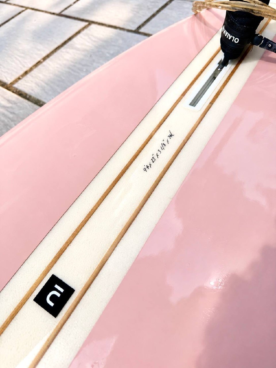 Longboard pink 9'4", 74 l, almost new - 7,500 baht (4 of 4)