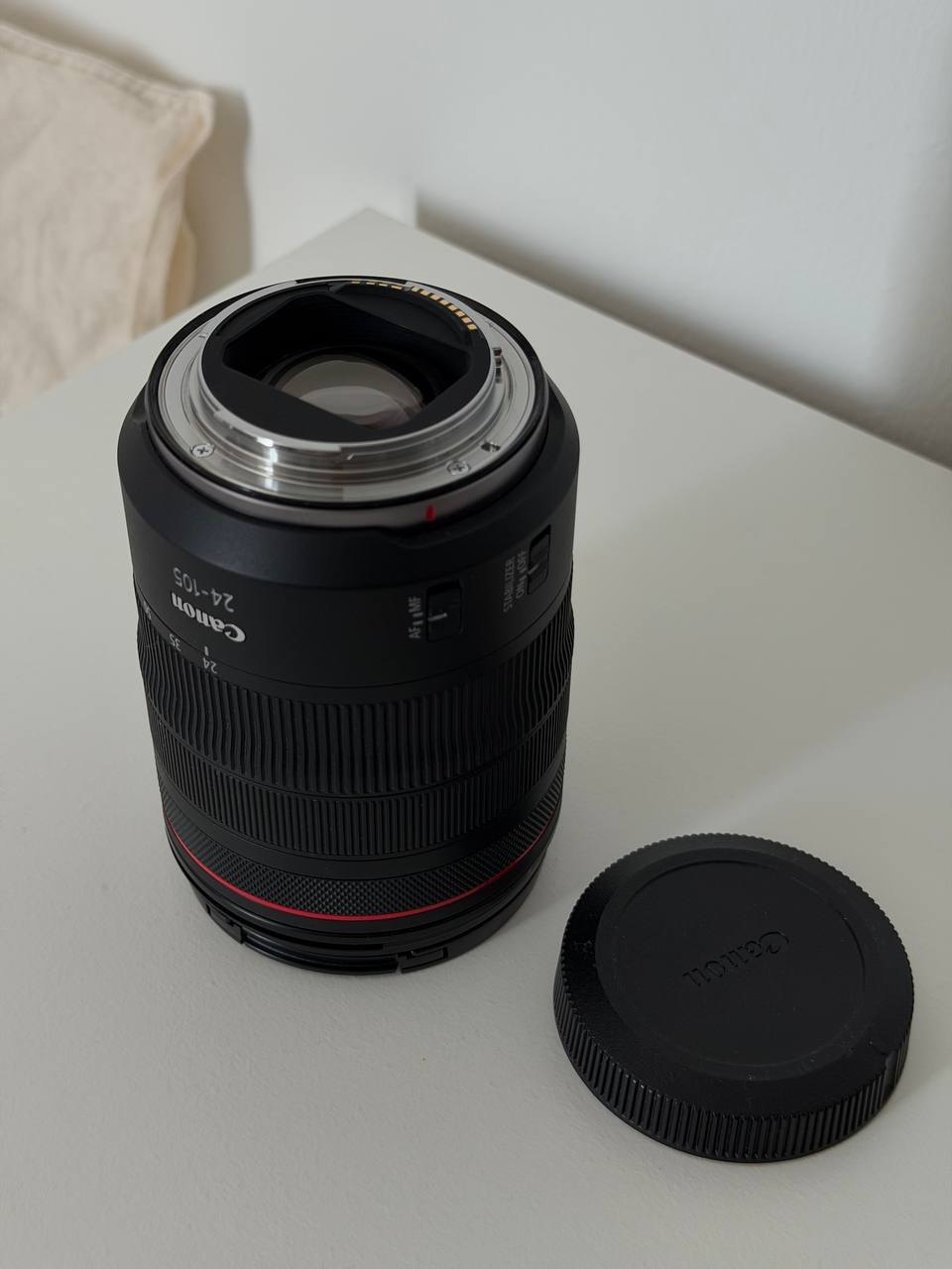 Canon RF 24-105 f4 lens, perfect condition, protective glass and case - 29,000 baht (4 of 4)