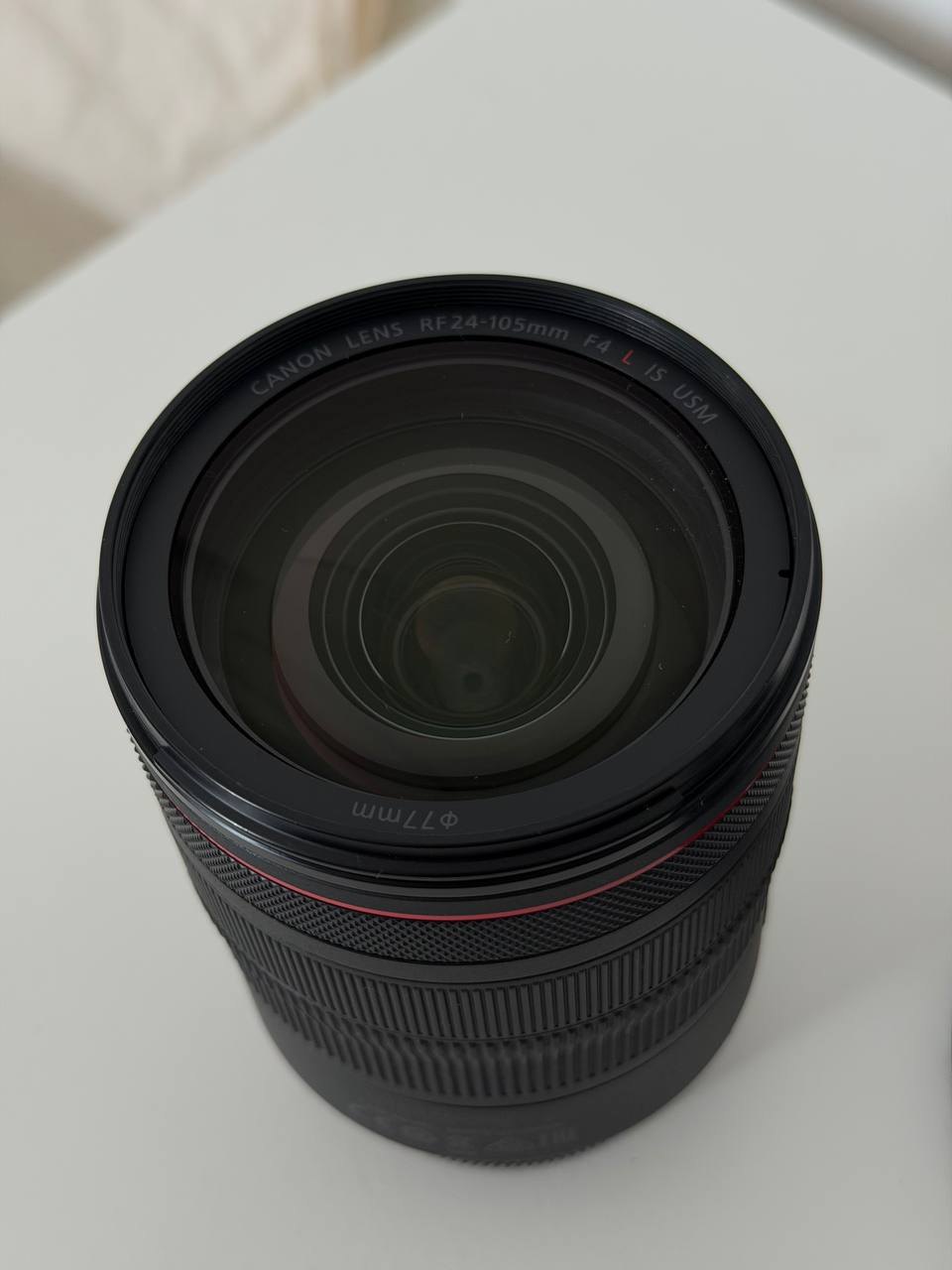 Canon RF 24-105 f4 lens, perfect condition, protective glass and case - 29,000 baht (2 of 4)