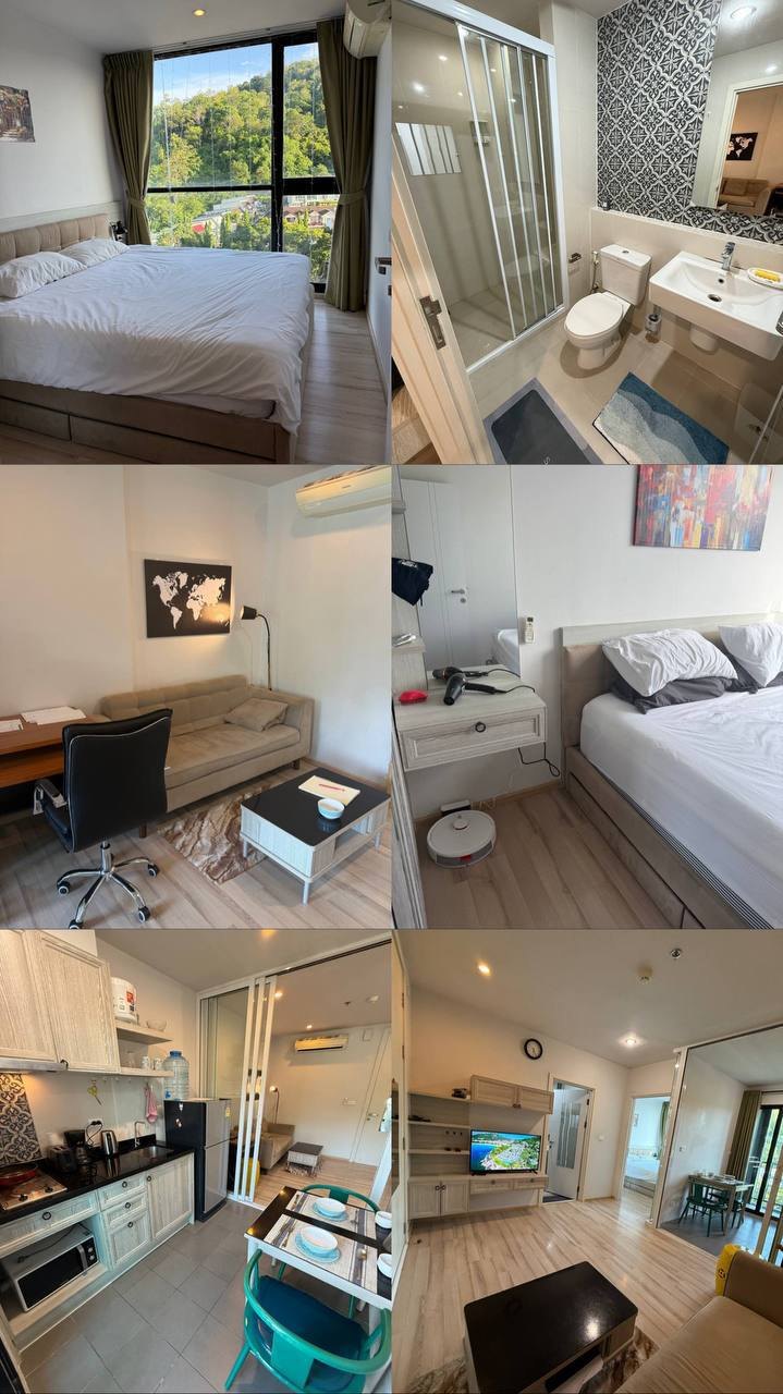 Apartment in a condo, 10th floor, furniture and appliances - 30,000 baht/month (2 of 2)