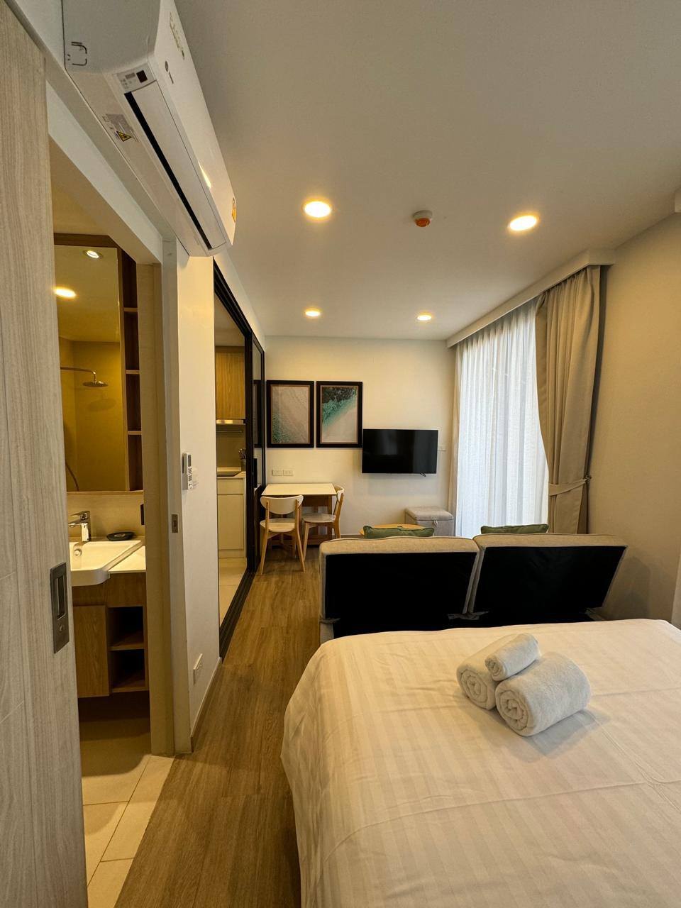 Studio in Sky Park Aurora, 30 sq.m., annual contract - 30,000 baht/month (6 of 6)